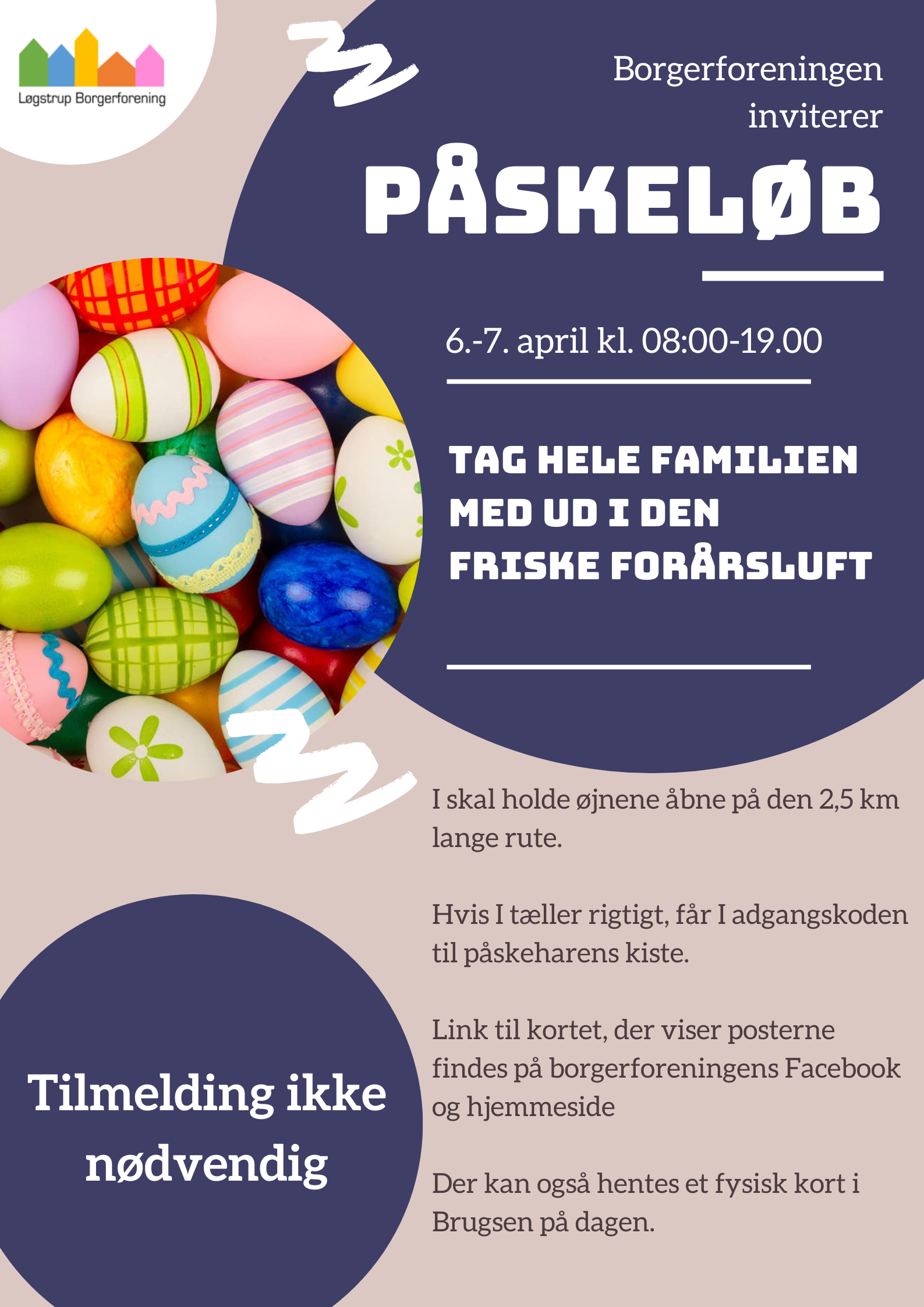 Plakat påskeløb 23